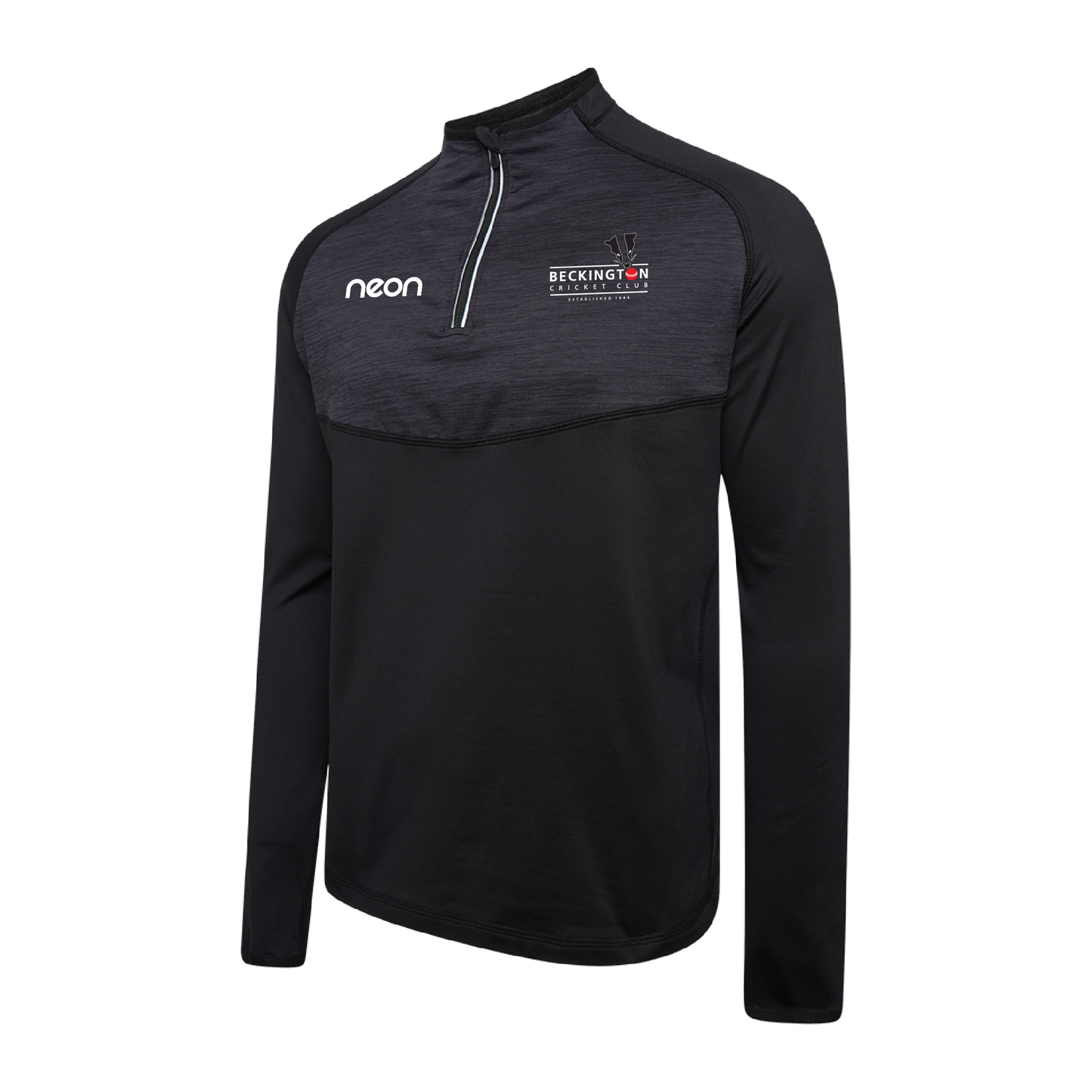 Beckington CC - 1/4 Zip Performance Top