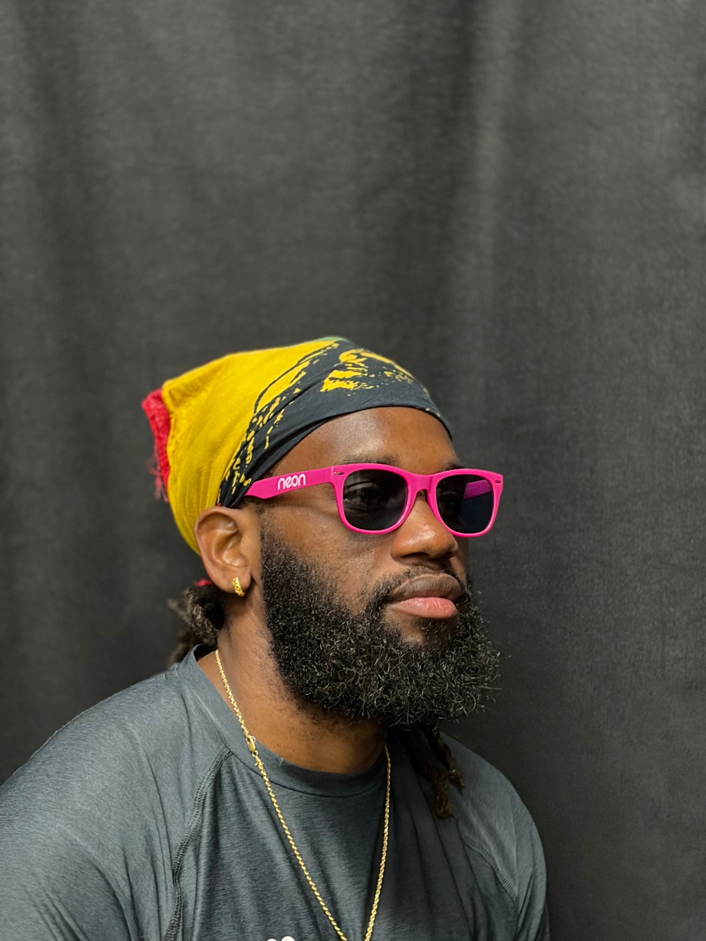 Neon Pink Sunglasses
