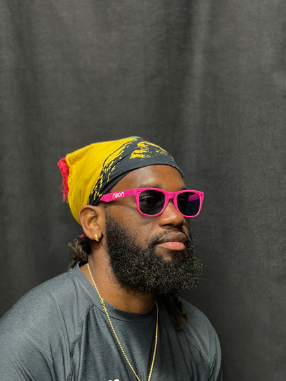 Neon Pink Sunglasses